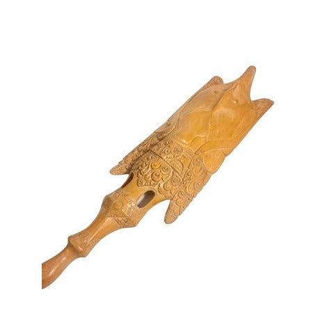 Ethnic Figural Large Bali Mask Teak Wood Sculpture Hand Carved Wooden Wall Art Indonesia Balinese TribalHome Decor Decorative Accents