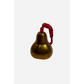 Brass Pear shaped Ornament Life sized Christmas Tree Home Decor Decorative Accents Holiday Patina Unique Decor