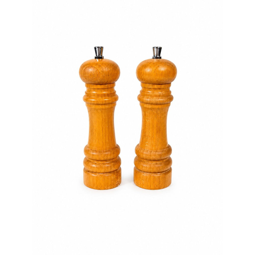 Wood Salt and Pepper Mill Grider Cole & Mason Wooden English Set England Primitive  Vintage Kitchen Tools