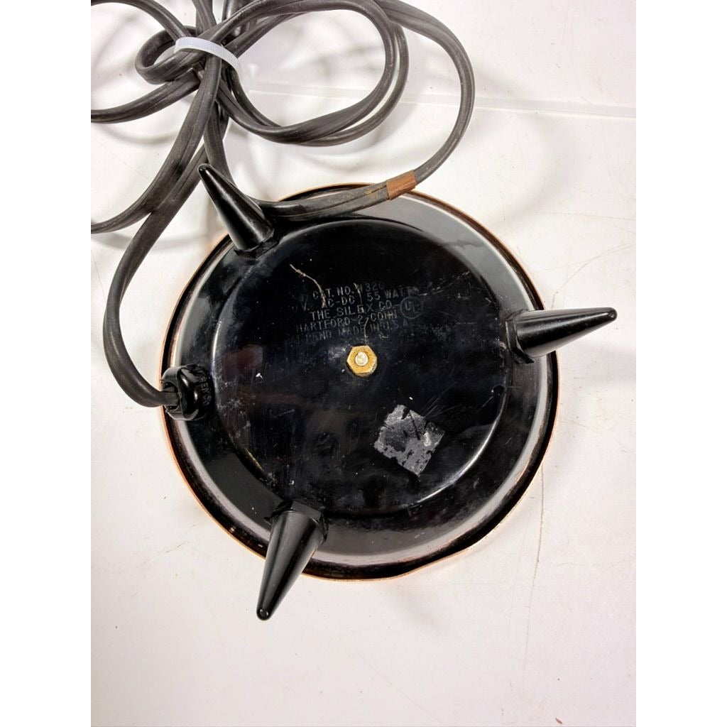 Electric Coffee Warmer Base The Silex Atomic Replacement Copper Vintage