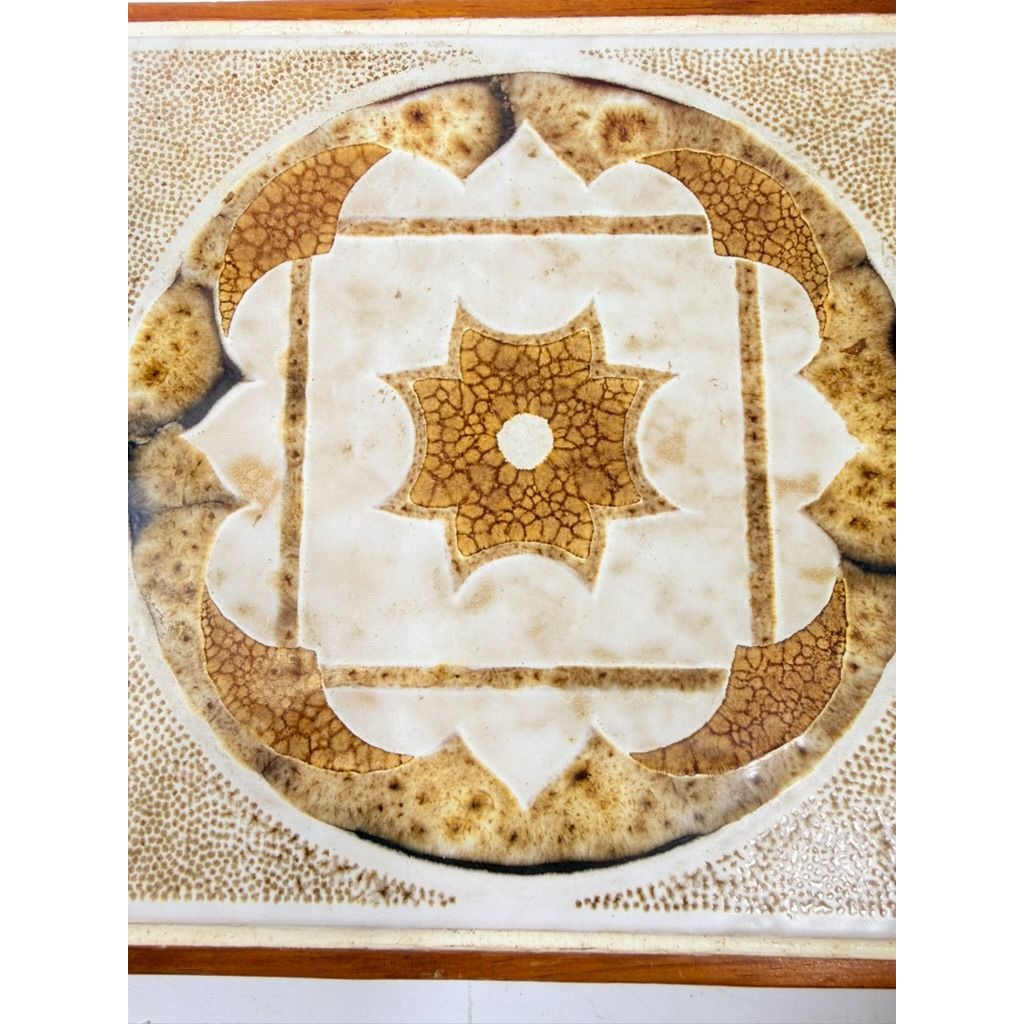 Handmade Trivet Hot Pot Teak Tile G Plan Leslie G Dandy Retro Mid Century Teak Tiled Square Kitchenware Cooking Essentials Wedding GIft