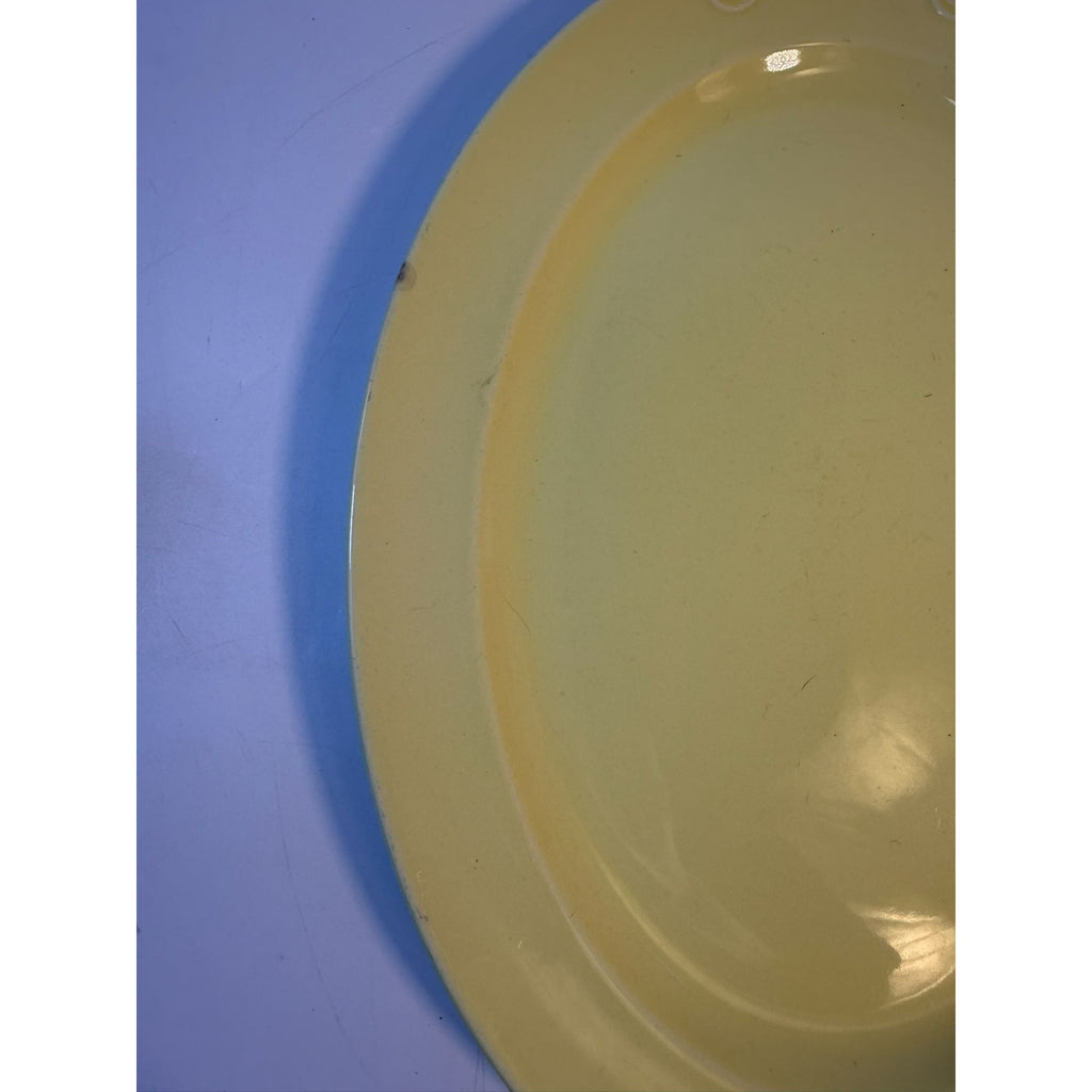 Oval Platters Set 3 Taylor Smith and Taylor Lu Ray Pastels Tab Handled Pink Blue Yellow Spring Mid Century Replacement Serving China Hostess