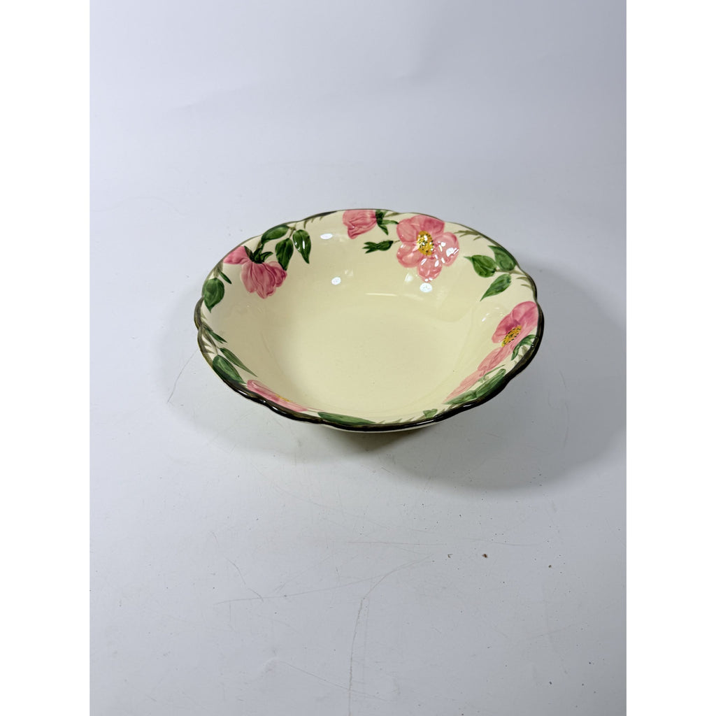Stoneware Vegetable Bowl  9" Servingware Franciscan Desert Rose  Made In California USA\Replacement China Vintage Classic Earthenware