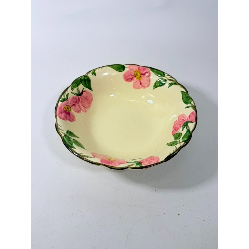 Stoneware Vegetable Bowl  9" Servingware Franciscan Desert Rose  Made In California USA\Replacement China Vintage Classic Earthenware