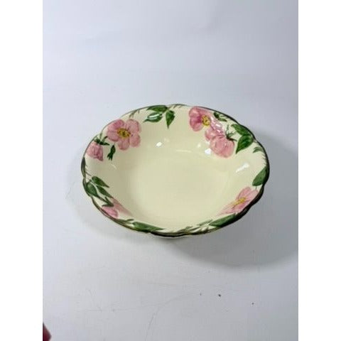 Stoneware Vegetable Bowl  9" Servingware Franciscan Desert Rose  Made In California USA\Replacement China Vintage Classic Earthenware