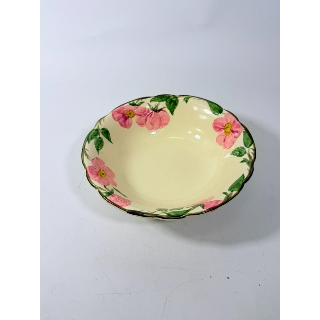 Stoneware Vegetable Bowl  9" Servingware Franciscan Desert Rose  Made In California USA\Replacement China Vintage Classic Earthenware