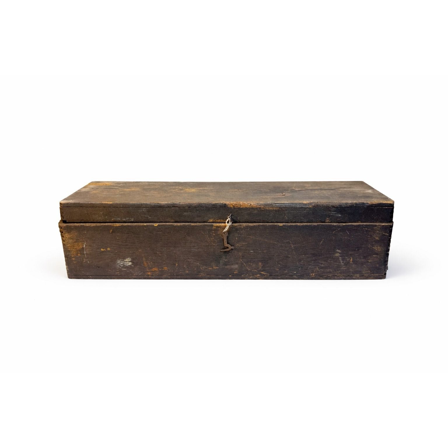 Primitive Wood Box Carpenter Tool Chest Dresser Trunk Storage Vintage  Farmhouse Country Rustic Cottage Granny Core
