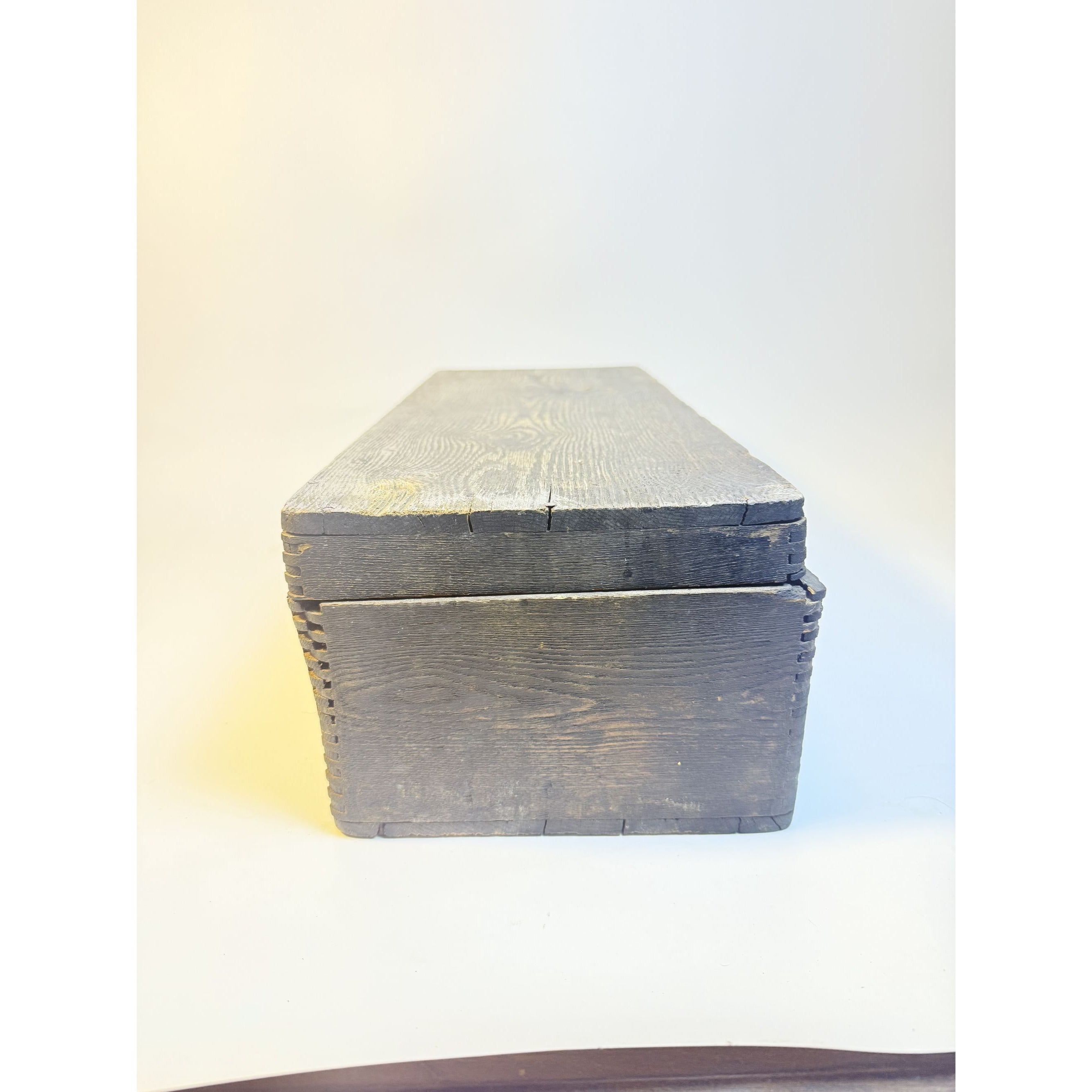 Primitive Wood Box Carpenter Tool Chest Dresser Trunk Storage Vintage  Farmhouse Country Rustic Cottage Granny Core