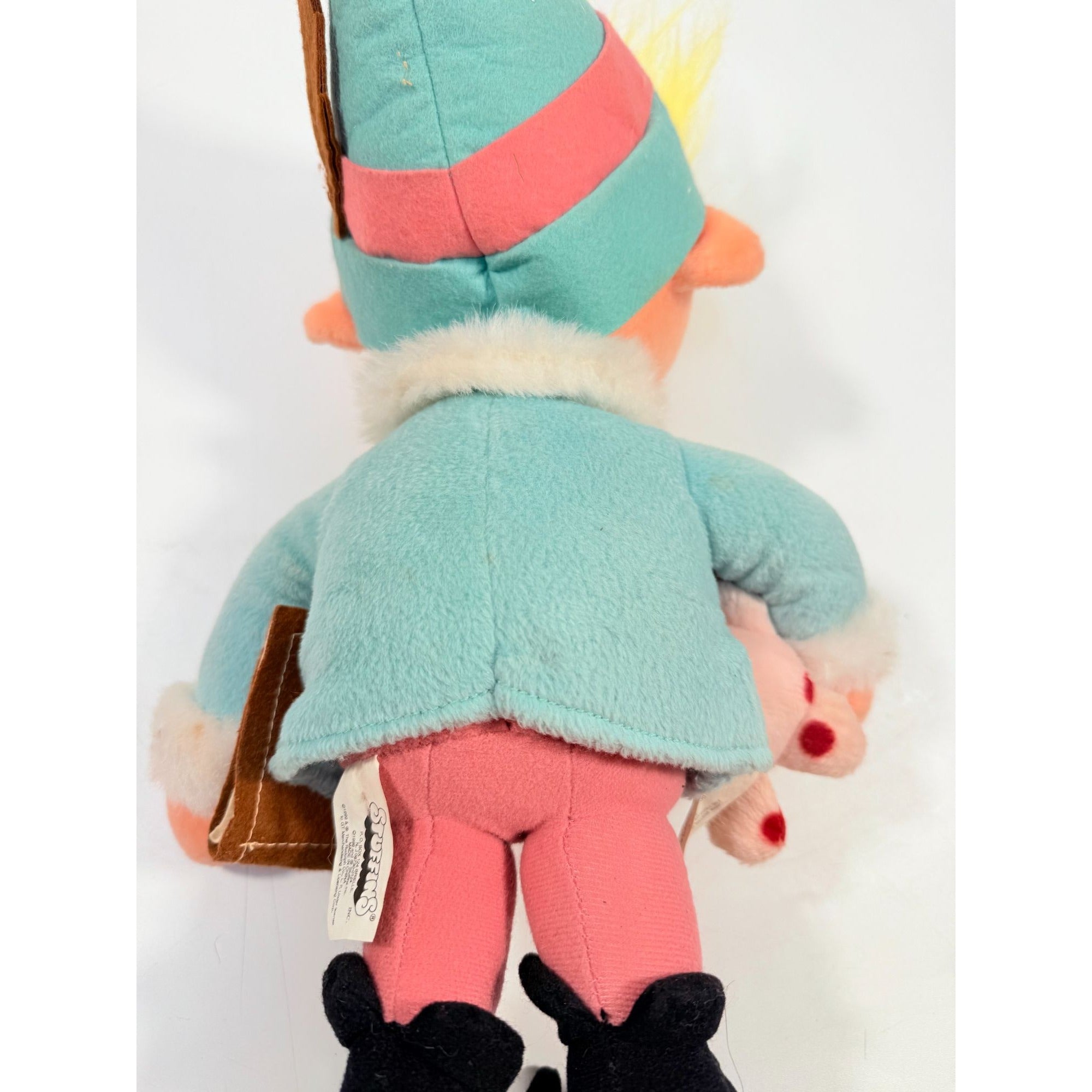 Hermey Elf Dentist Stuffkins Plush Toy w Tag 1999 Rudolph Island of Misfit Toys Vintage Cartoon Nostagia Christmas Seasonal Classic Movies