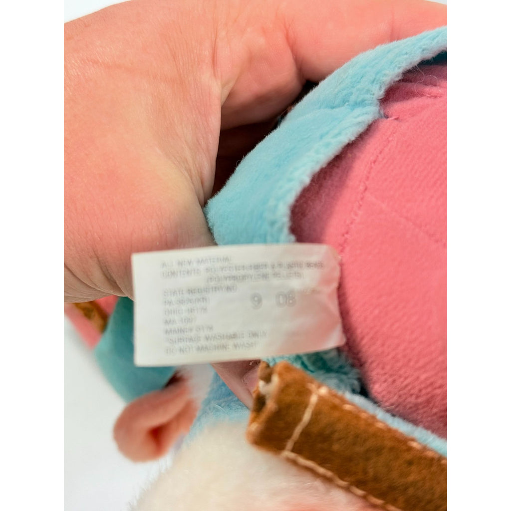Hermey Elf Dentist Stuffkins Plush Toy w Tag 1999 Rudolph Island of Misfit Toys Vintage Cartoon Nostagia Christmas Seasonal Classic Movies