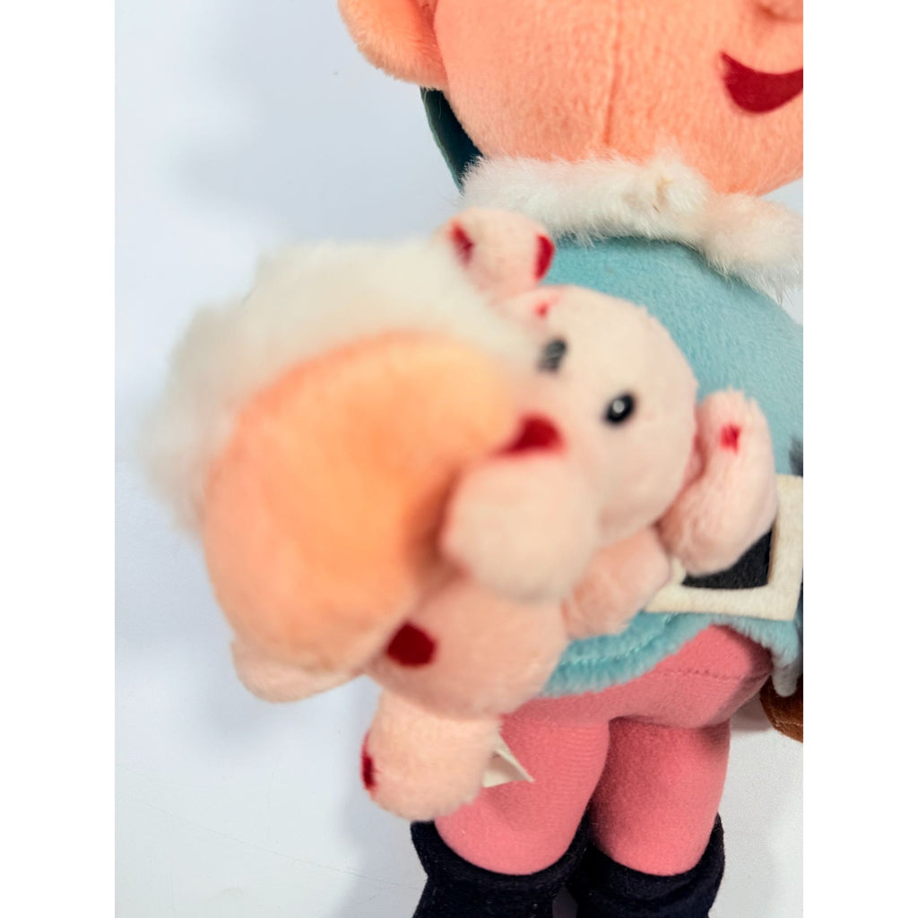 Hermey Elf Dentist Stuffkins Plush Toy w Tag 1999 Rudolph Island of Misfit Toys Vintage Cartoon Nostagia Christmas Seasonal Classic Movies