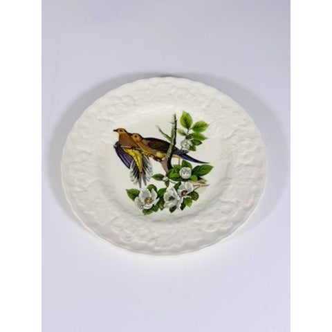 Luncheon Plates Audubon Birds Of America Alfred Meakin English  Set Of 3 Gallery Wall Plate Vintage Replacement China Cedar Sparrow Dove