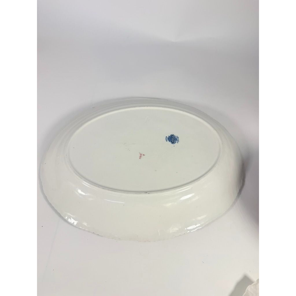 Transferware Serving Platter Oval Woods Ware Wood & Son England Pheasant 18.5" English Replacement China Antique Vintage Collectible