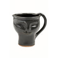 Pottery Cat Creamer Pitcher Mug Handled Kitten Studio Potter Unique Kitchenware Decorative Accents