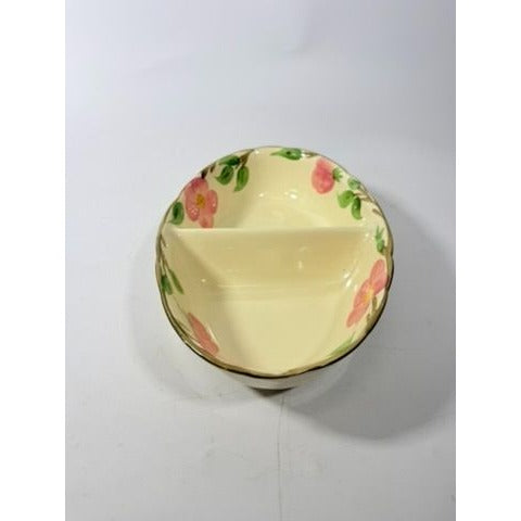 Divided Vegtable Bowl Franciscan Desert Rose Made In England Replacement China Vintage Classic Earthenware Traditional Serving Pieces