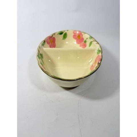 Divided Vegtable Bowl Franciscan Desert Rose Made In England Replacement China Vintage Classic Earthenware Traditional Serving Pieces