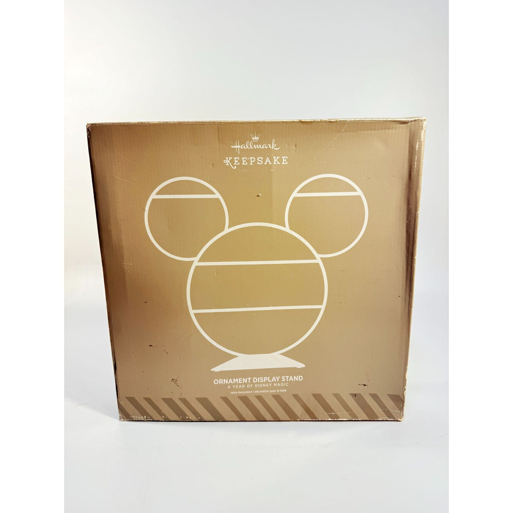 Mickey Mouse Ears Hallmark Keepsake Year of Disney Magic Ornament Display Stand | Collectible Christmas Holiday Decor Travel Month Collector