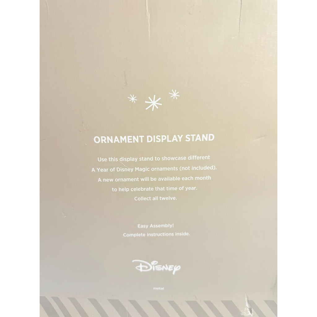 Mickey Mouse Ears Hallmark Keepsake Year of Disney Magic Ornament Display Stand | Collectible Christmas Holiday Decor Travel Month Collector