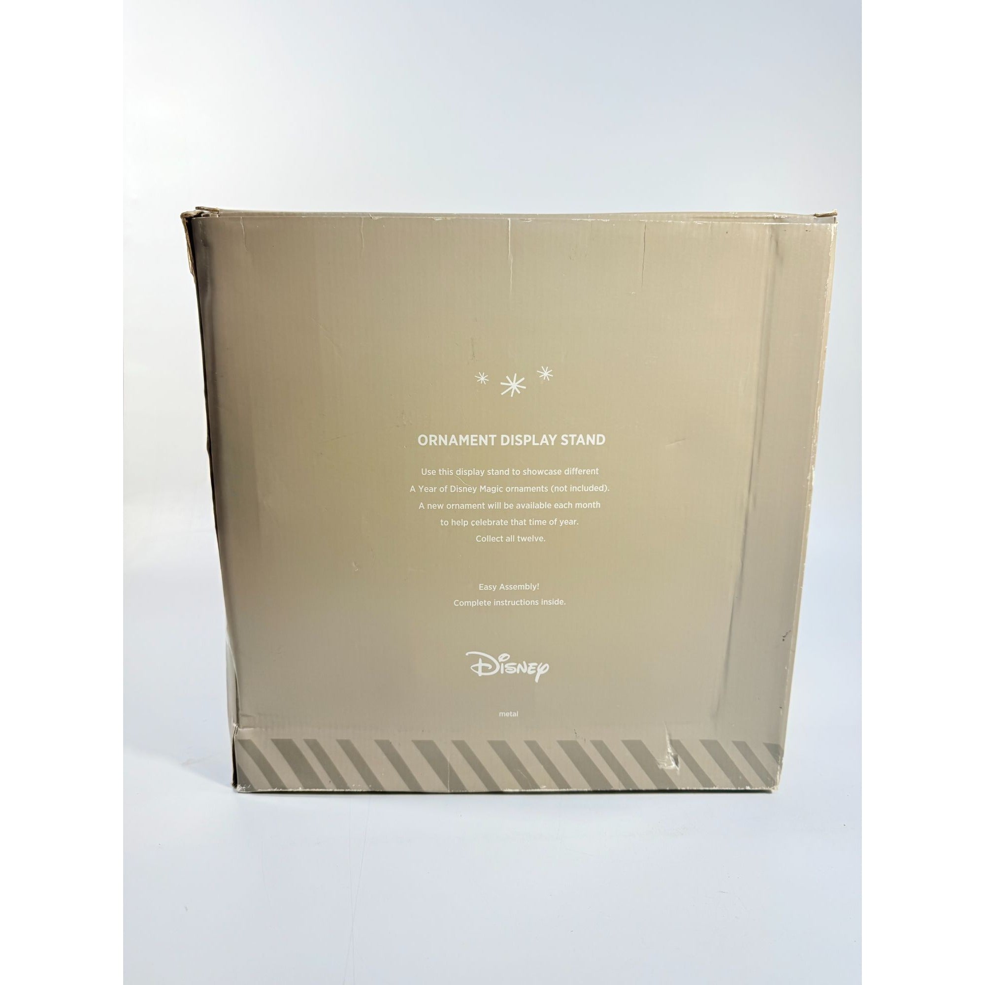 Mickey Mouse Ears Hallmark Keepsake Year of Disney Magic Ornament Display Stand | Collectible Christmas Holiday Decor Travel Month Collector