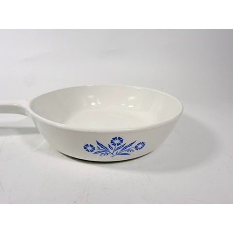 Corning Ware Sauce Pan Skillet Blue Cornflower 6 1/2 inch P-83-B No Lid Vintage