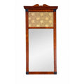 Wall Mirror Antique German Biedermeier Style Trumeau with Scherenschnitte Leaves Inlay Wall Home Decor Unique Home Decor Decorative Accents