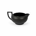 Creamer Pitcher Vintage Wedgwood Black Basalt Jasperware Matte Black glazed inside, 20th Century piece Made in England Replacement China