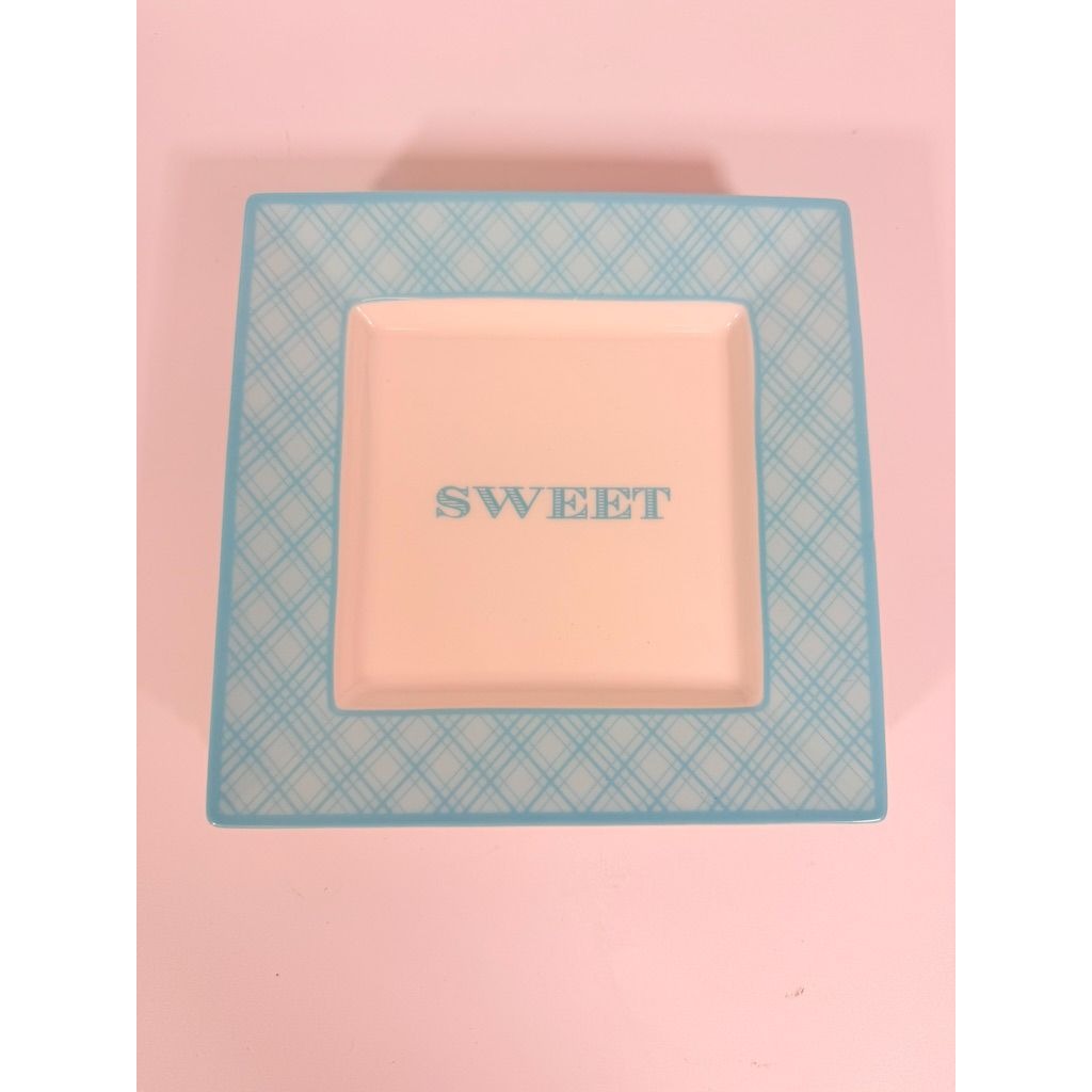 Appitizer Plates Martha Stewart Collection Macys Dish of Day Set 4 Colorful Hostess Dinnerware Party Sweet Yum Party Tasty Replacement China
