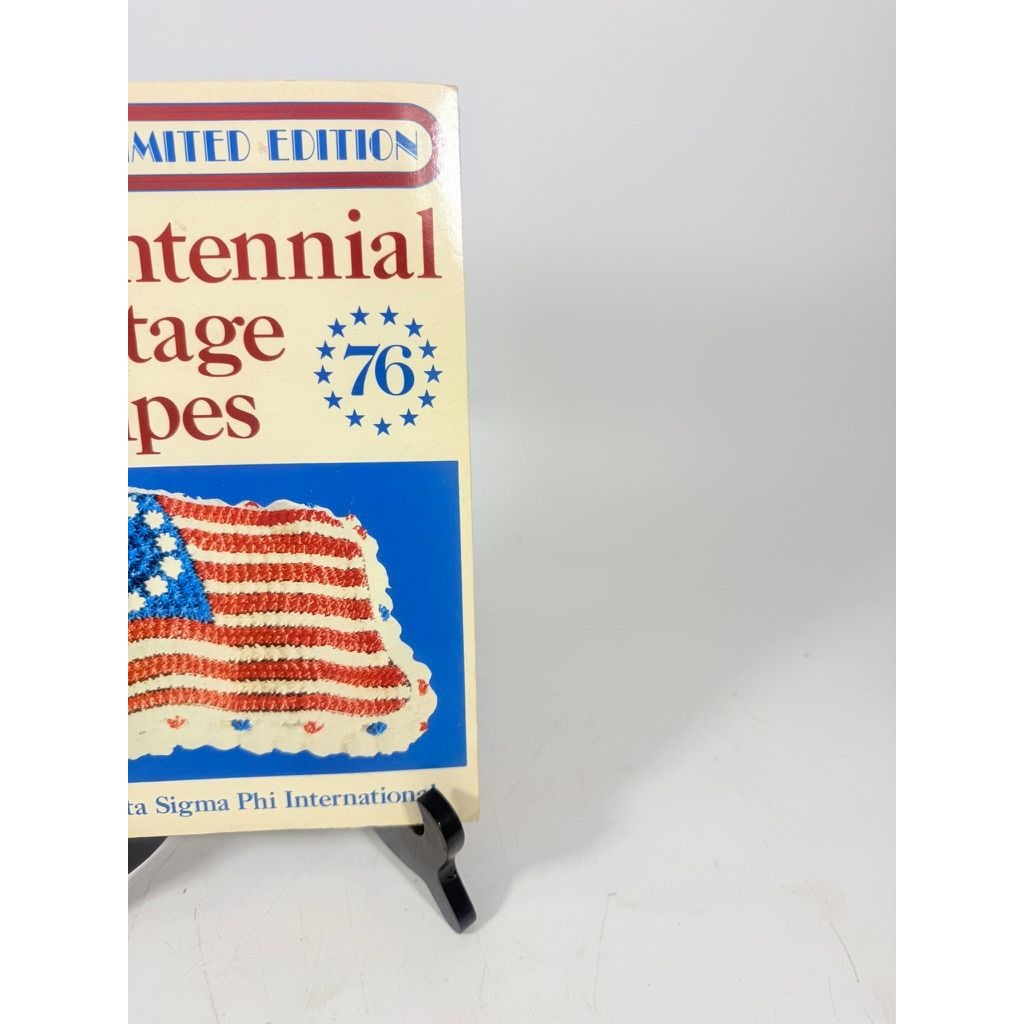 Vintage Cookbook 1976 Bicentennial Heritage Recipes Cookbook Beta Sigma Phi International America